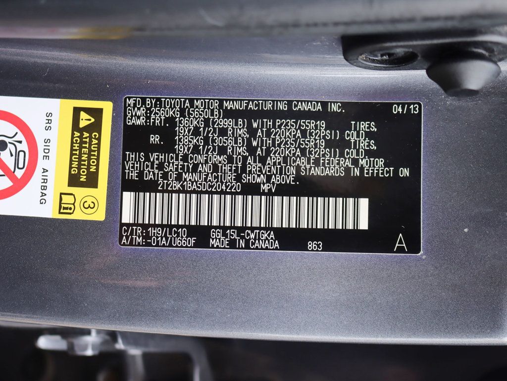 2013 Lexus RX 350 AWD Premium / Navigation Pkg - 22942746 - 33