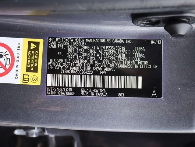 2013 Lexus RX 350 AWD Premium / Navigation Pkg - 22942746 - 33