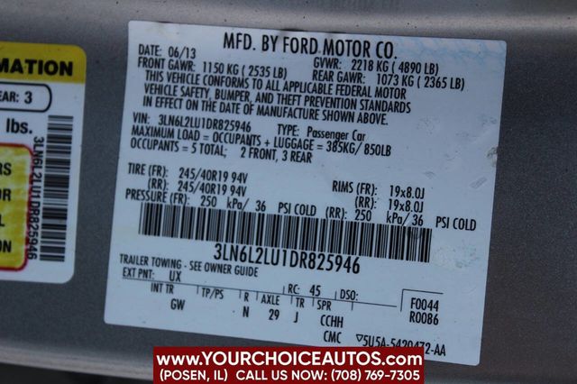 2013 Lincoln MKZ 4dr Sedan Hybrid FWD - 22663576 - 26