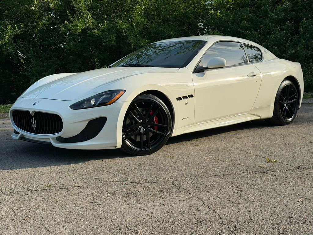 2013 Maserati GranTurismo $136K MSRP!! Alcantara Headliner, Trident Stitched Headrest - 23015086 - 1