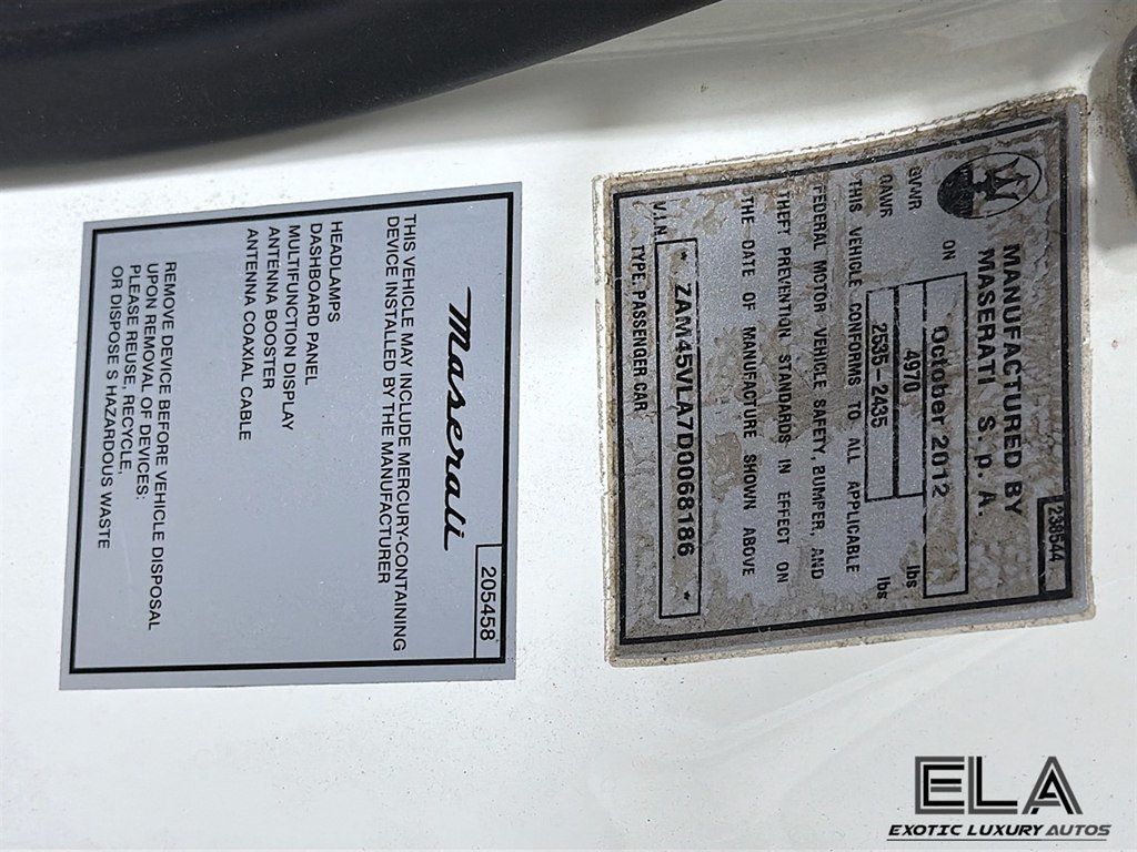 2013 Maserati GranTurismo 2dr Coupe MC Stradale - 23017221 - 28