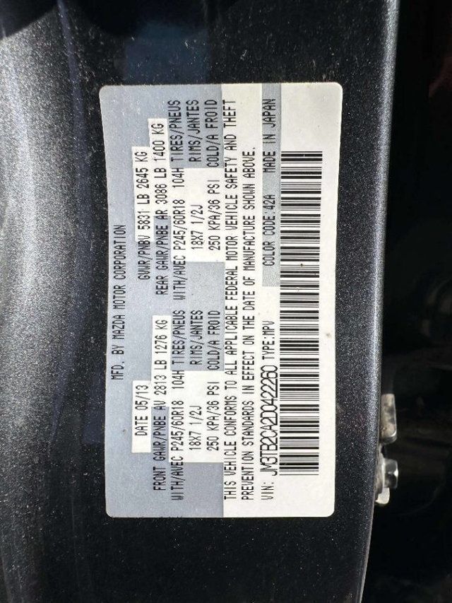 2013 Mazda CX-9 FWD 4dr Touring - 23047320 - 35
