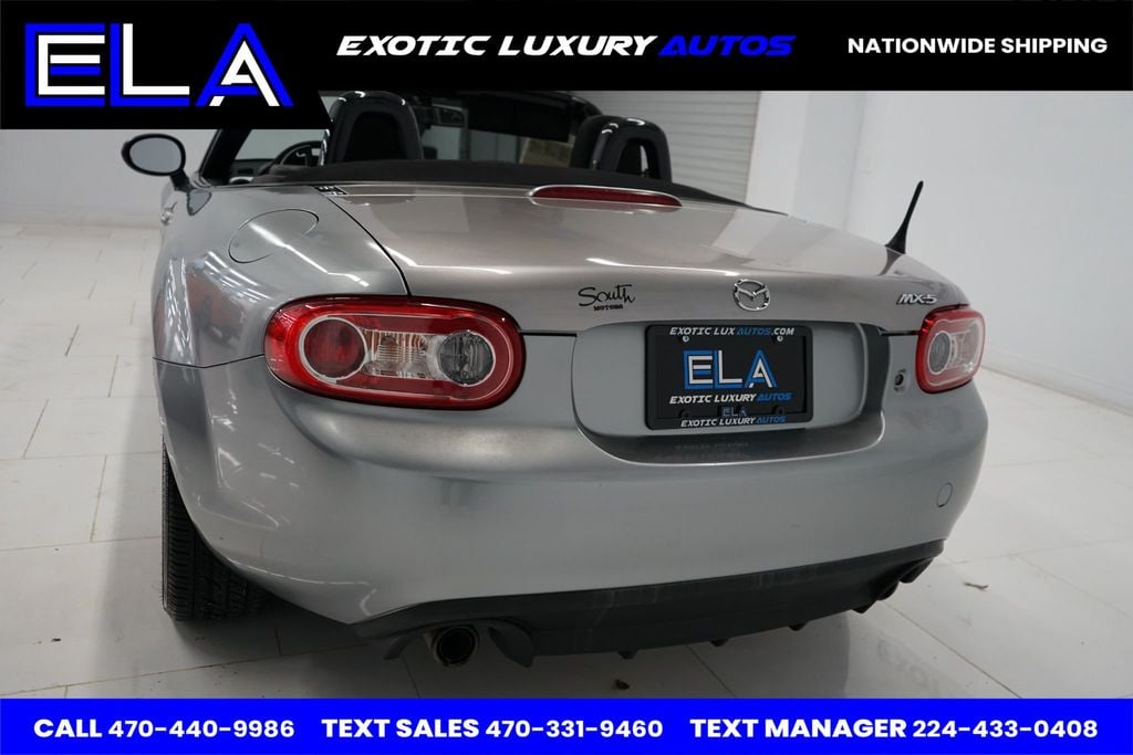 2013 Mazda MX-5 Miata 1 OWNER SINCE NEW! CLUB PACKAGE! LIQUID SILVER METALLIC SPEC CAR - 22712648 - 9