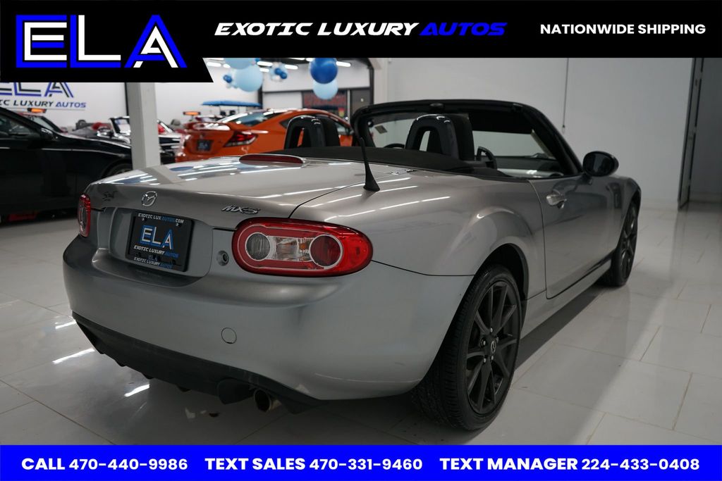 2013 Mazda MX-5 Miata 1 OWNER SINCE NEW! CLUB PACKAGE! LIQUID SILVER METALLIC SPEC CAR - 22712648 - 12