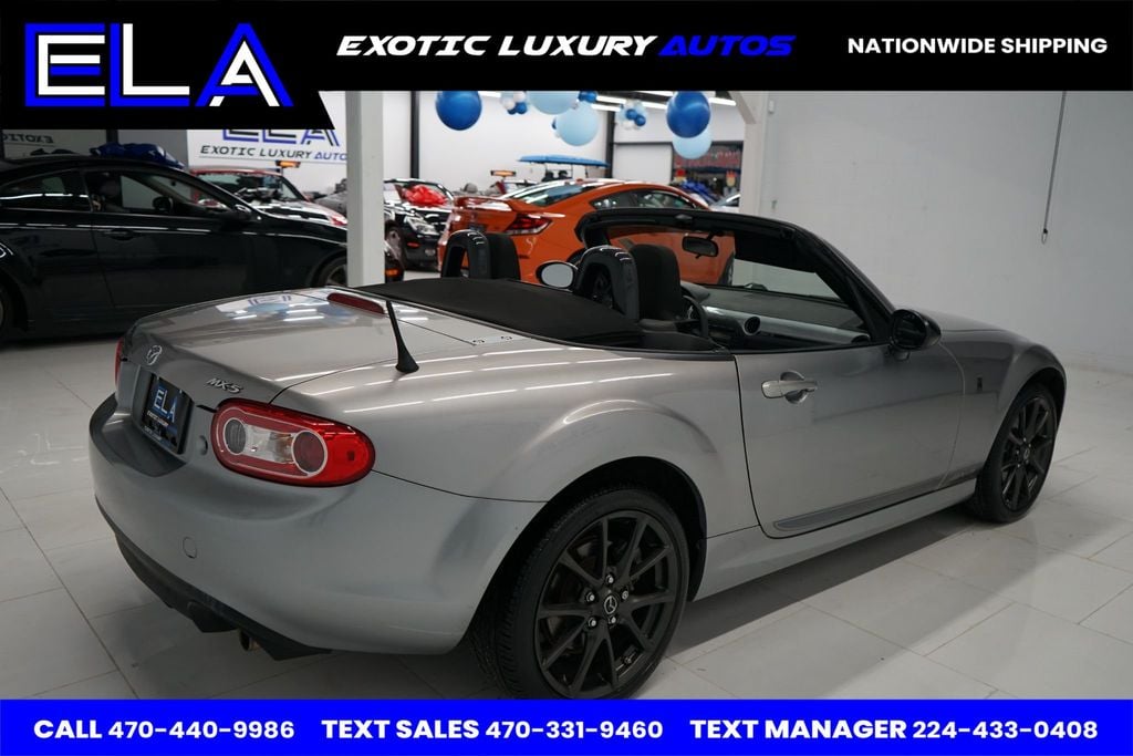 2013 Mazda MX-5 Miata 1 OWNER SINCE NEW! CLUB PACKAGE! LIQUID SILVER METALLIC SPEC CAR - 22712648 - 13