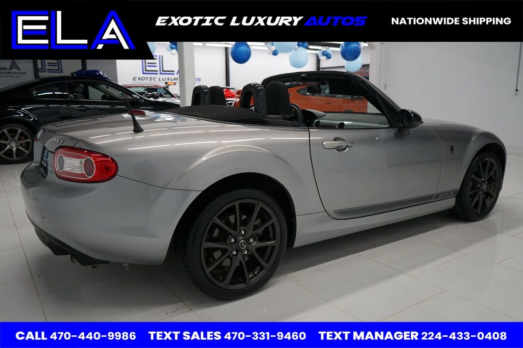 2013 Mazda MX-5 Miata 1 OWNER SINCE NEW! CLUB PACKAGE! LIQUID SILVER METALLIC SPEC CAR - 22712648 - 14