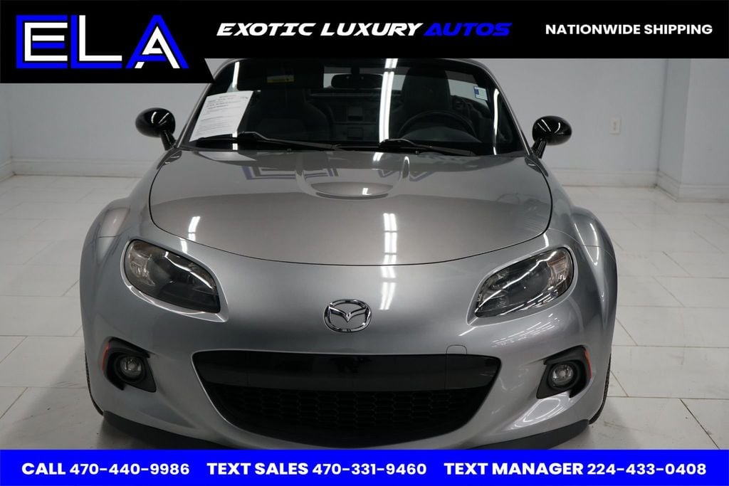 2013 Mazda MX-5 Miata 1 OWNER SINCE NEW! CLUB PACKAGE! LIQUID SILVER METALLIC SPEC CAR - 22712648 - 18