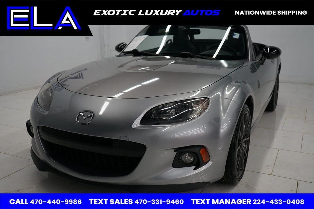 2013 Mazda MX-5 Miata 1 OWNER SINCE NEW! CLUB PACKAGE! LIQUID SILVER METALLIC SPEC CAR - 22712648 - 20