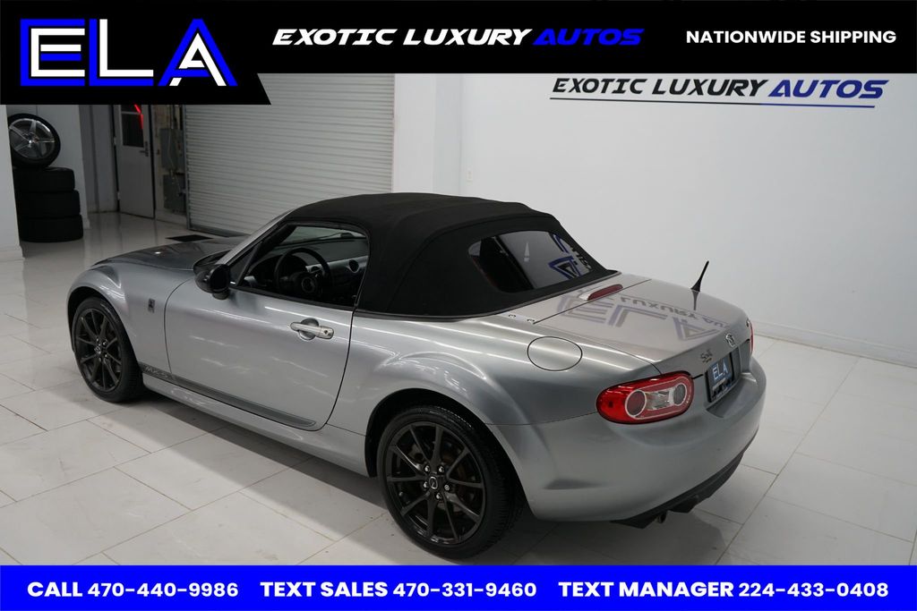 2013 Mazda MX-5 Miata 1 OWNER SINCE NEW! CLUB PACKAGE! LIQUID SILVER METALLIC SPEC CAR - 22712648 - 35