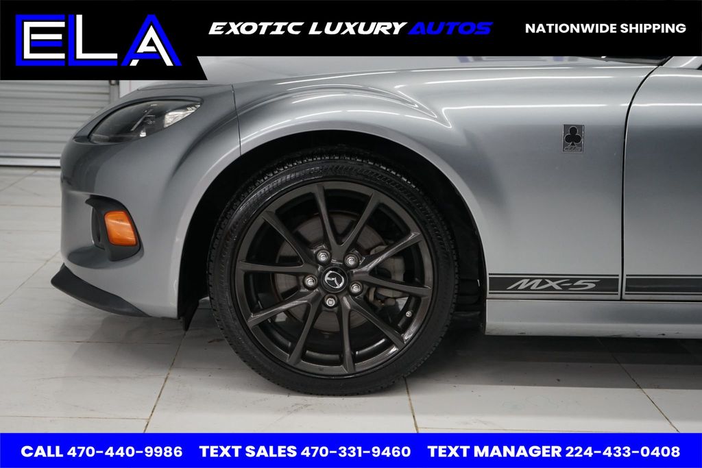 2013 Mazda MX-5 Miata 1 OWNER SINCE NEW! CLUB PACKAGE! LIQUID SILVER METALLIC SPEC CAR - 22712648 - 4