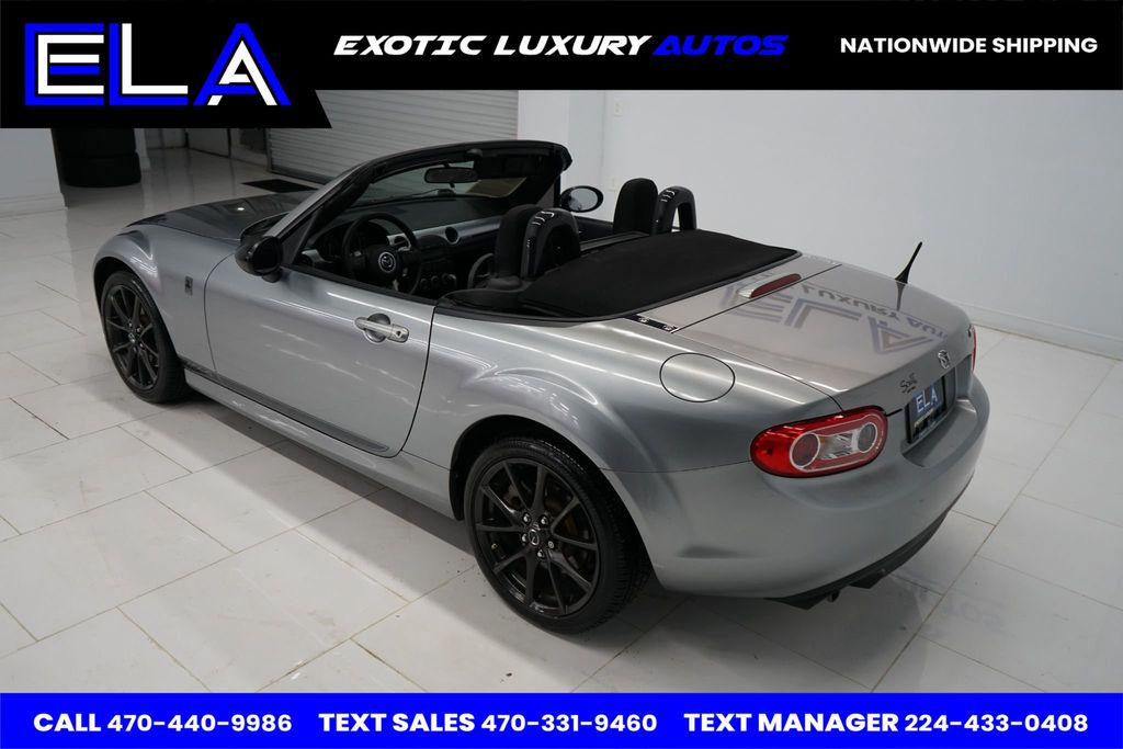 2013 Mazda MX-5 Miata 1 OWNER SINCE NEW! CLUB PACKAGE! LIQUID SILVER METALLIC SPEC CAR - 22712648 - 7