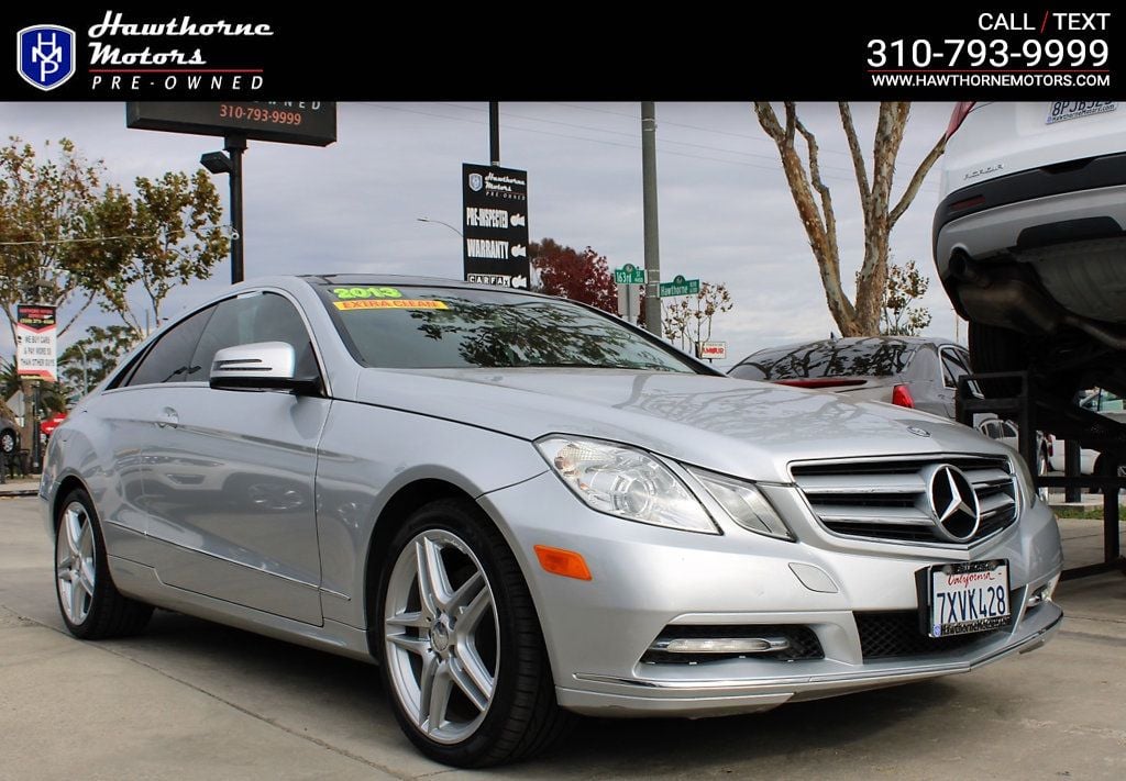 2013 Mercedes-Benz E-Class 2dr Coupe E 350 RWD - 22701161 - 0