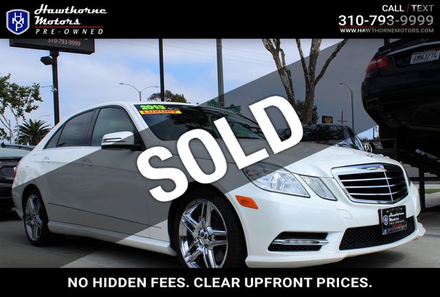 2013 Mercedes-Benz E-Class