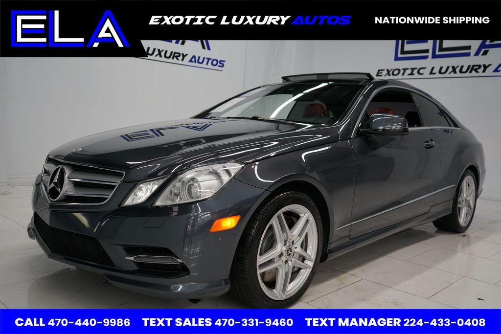 2013 Mercedes-Benz E-Class E550! COUPE! CLEAN CARFAX! RED INTERIOR! PREVIOUSLY OWNED IN FL! - 22585058 - 21