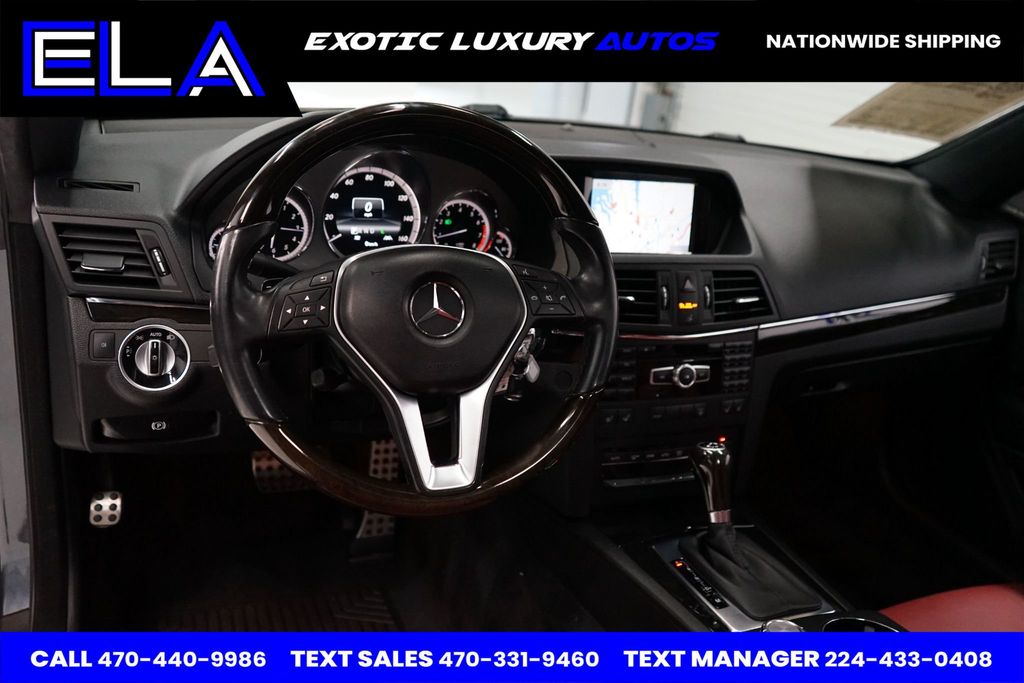 2013 Mercedes-Benz E-Class E550! COUPE! CLEAN CARFAX! RED INTERIOR! PREVIOUSLY OWNED IN FL! - 22585058 - 27