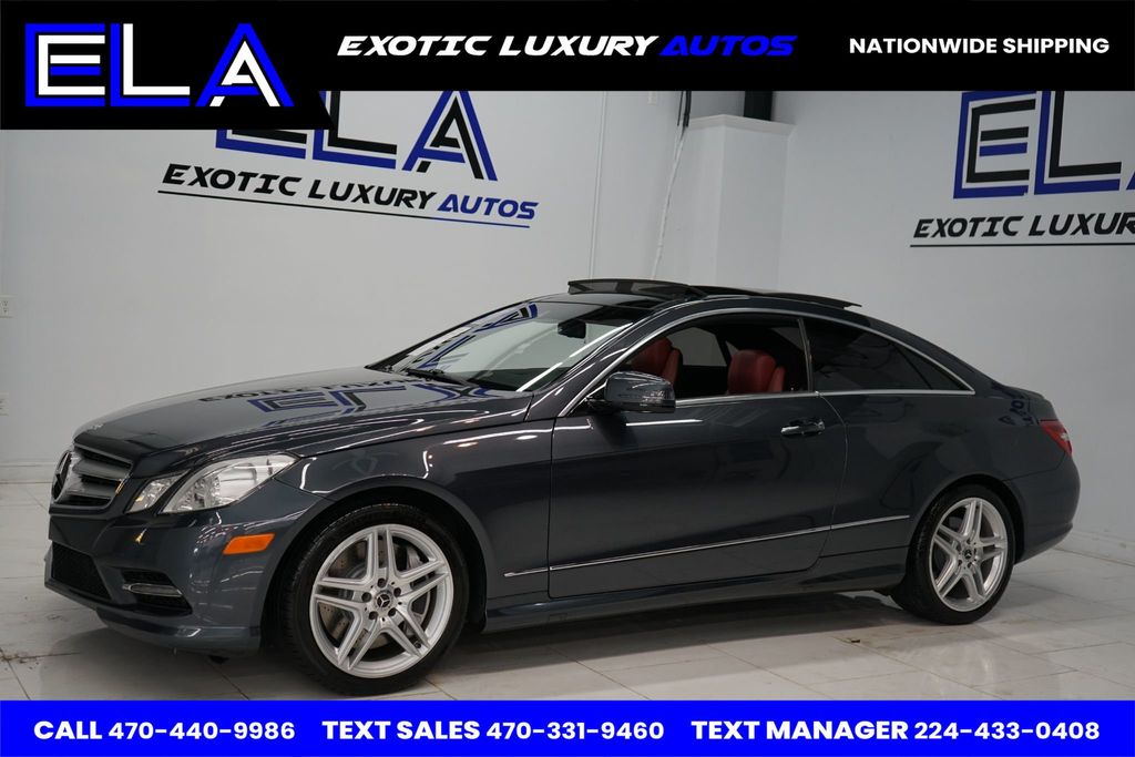 2013 Mercedes-Benz E-Class E550! COUPE! CLEAN CARFAX! RED INTERIOR! PREVIOUSLY OWNED IN FL! - 22585058 - 3