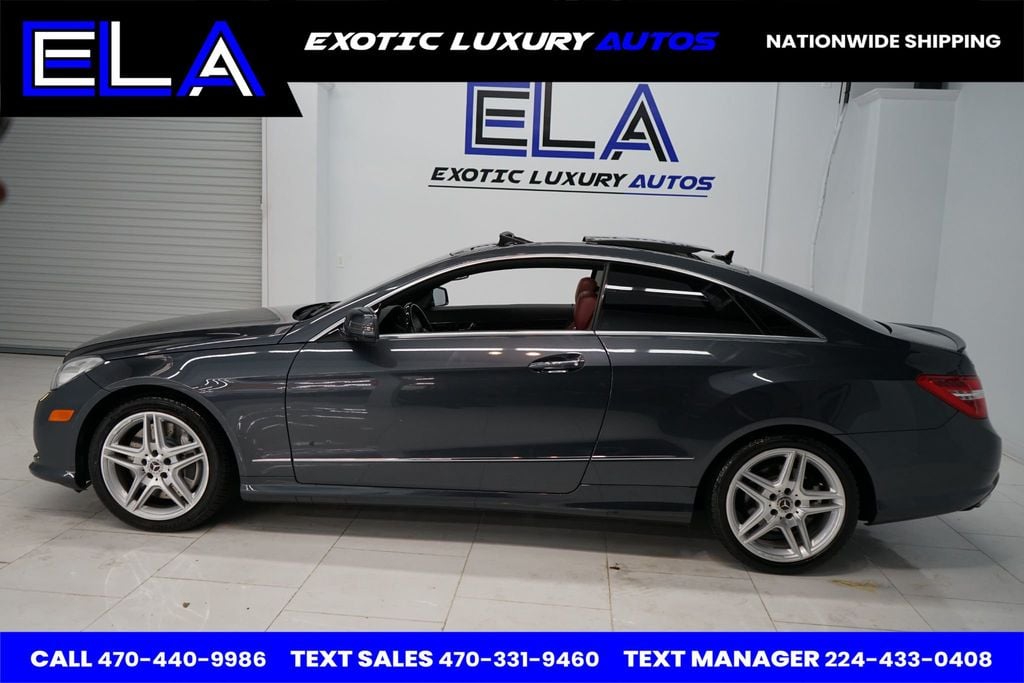 2013 Mercedes-Benz E-Class E550! COUPE! CLEAN CARFAX! RED INTERIOR! PREVIOUSLY OWNED IN FL! - 22585058 - 4