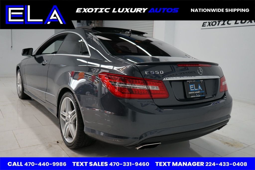 2013 Mercedes-Benz E-Class E550! COUPE! CLEAN CARFAX! RED INTERIOR! PREVIOUSLY OWNED IN FL! - 22585058 - 8