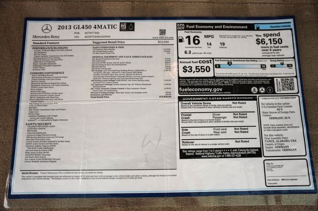 2013 Mercedes-Benz GL-Class GL450 4MATIC - 23042704 - 43