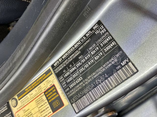 2013 Mercedes-Benz M-Class 4MATIC 4dr ML 350 - 23001983 - 65