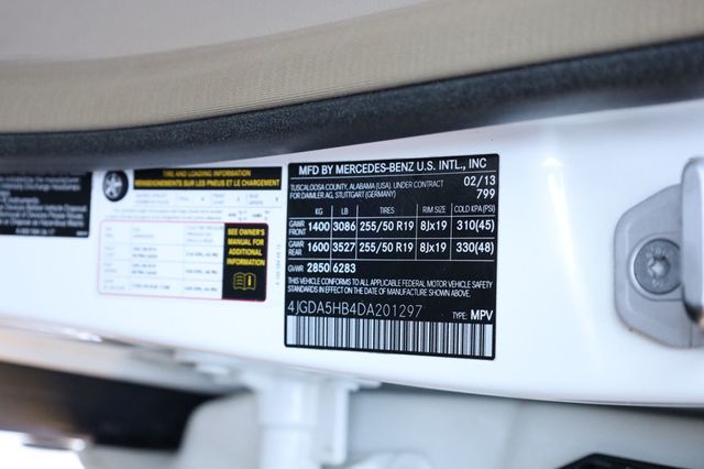 2013 Mercedes-Benz M-Class ML 350 4MATIC 4dr ML350 - 22939526 - 36