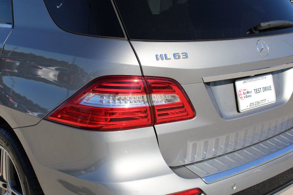 2013 Mercedes Benz ML 63 AMG photo 28