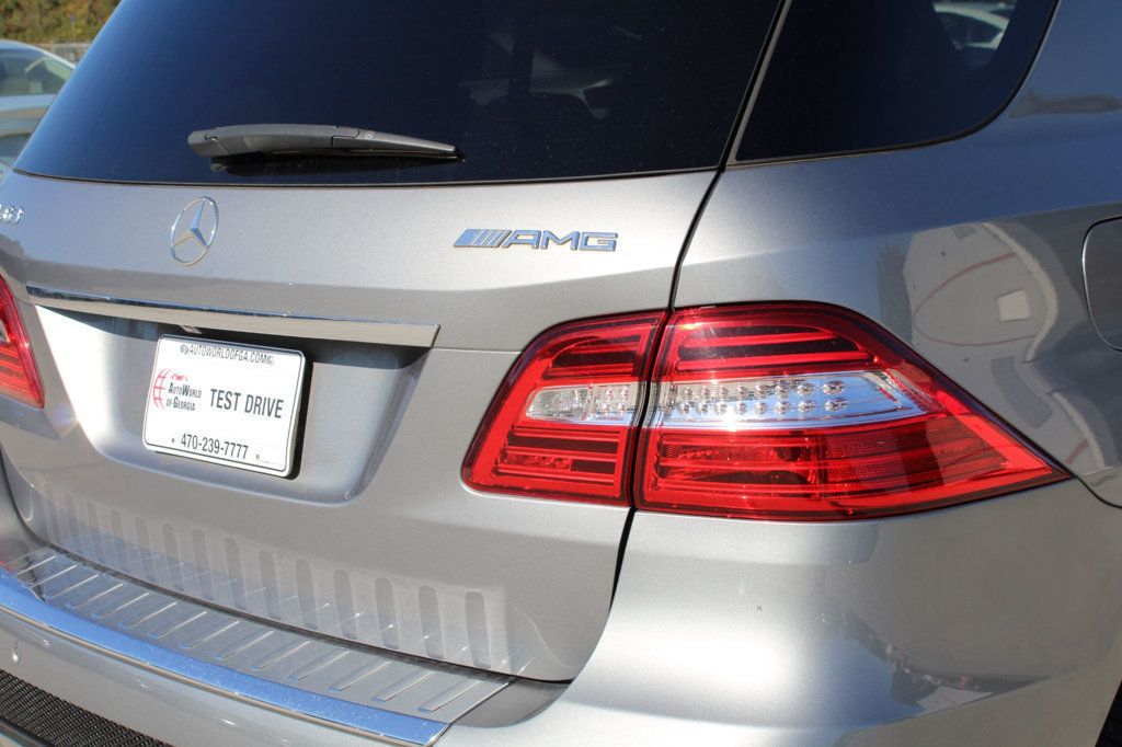 2013 Mercedes Benz ML 63 AMG photo 29
