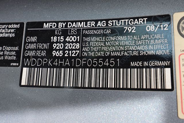 2013 Mercedes-Benz SLK SLK 250 2dr Roadster 250 - 23026548 - 58