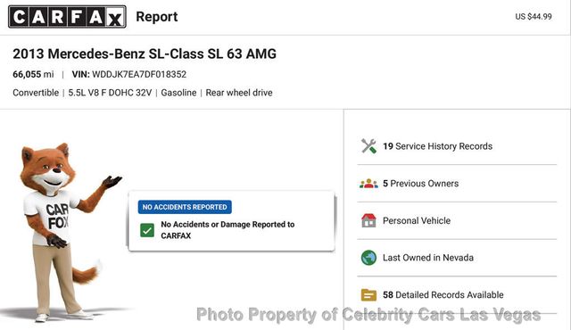 2013 Mercedes-Benz SL-Class AMG Performance Pkg (557HP), driver assist, Premium Pkg - 23037189 - 9