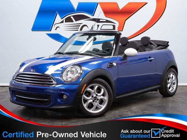 2013 MINI Cooper Convertible CLEAN CARFAX, ONE OWNER, CONVERTIBLE, HEATED SEATS, SPORT SEATS - 22629089 - 0