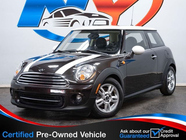 2013 MINI Cooper Hardtop 2 Door 6-SPD MANUAL, PANORAMIC SUNROOF, WHITE STRIPES, 15" ALLOY WHEELS - 22510550 - 0