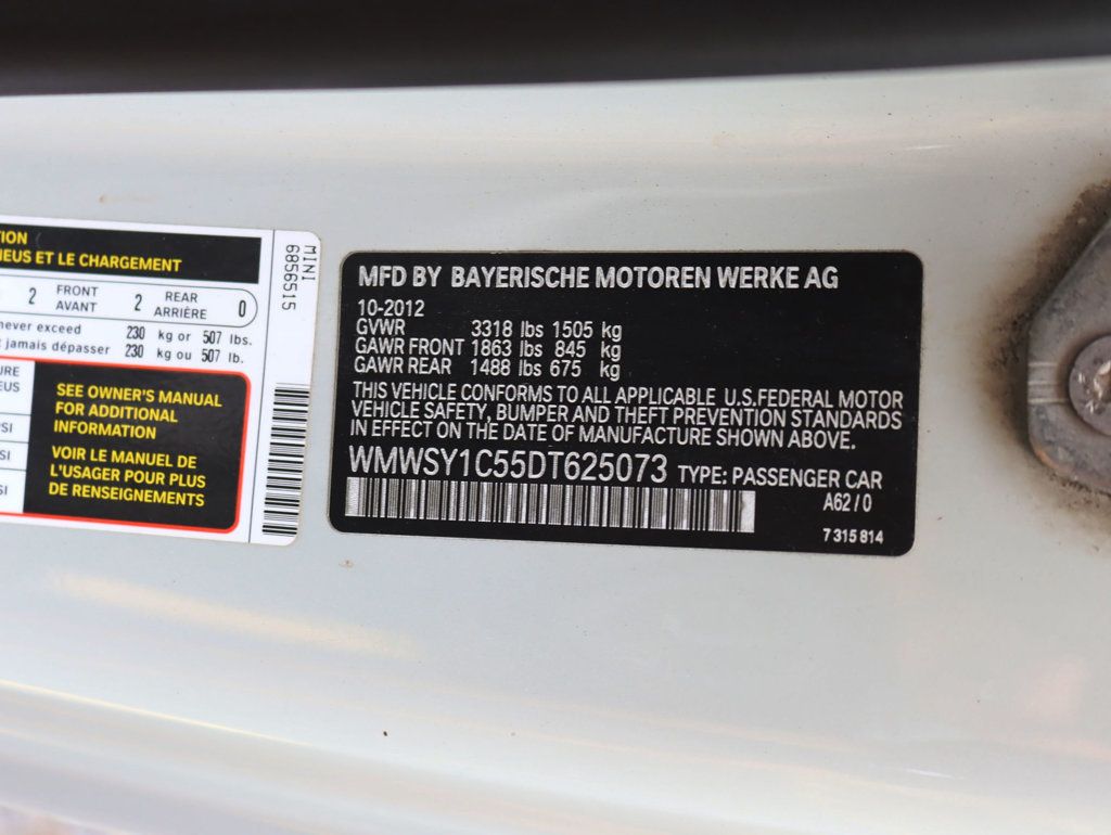 2013 MINI Cooper Roadster  - 23063282 - 26