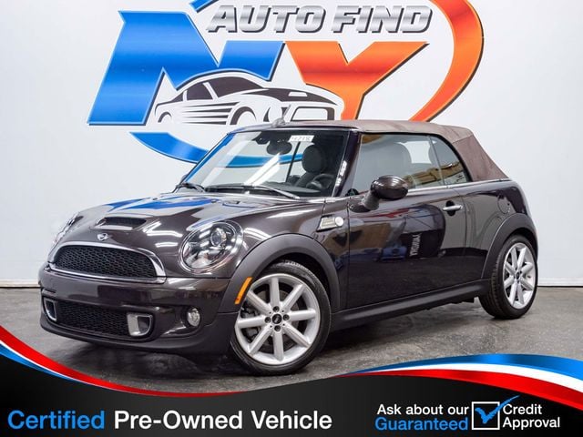 2013 MINI Cooper S Convertible CLEAN CARFAX, 6-SPD MANUAL, CONVERTIBLE, HIGHGATE PKG - 22925137 - 0