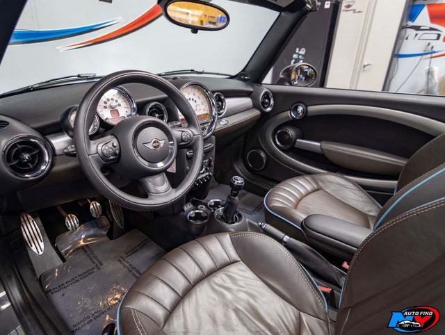 2013 MINI Cooper S Convertible CLEAN CARFAX, 6-SPD MANUAL, CONVERTIBLE, HIGHGATE PKG - 22925137 - 13