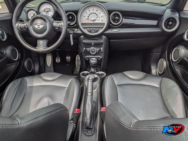2013 MINI Cooper S Convertible CLEAN CARFAX, 6-SPD MANUAL, CONVERTIBLE, SPORT PKG, 17" WHEELS - 23000110 - 9