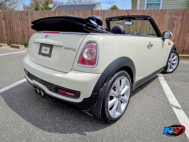 2013 MINI Cooper S Convertible CLEAN CARFAX, 6-SPD MANUAL, CONVERTIBLE, SPORT PKG, 17" WHEELS - 23000110 - 3