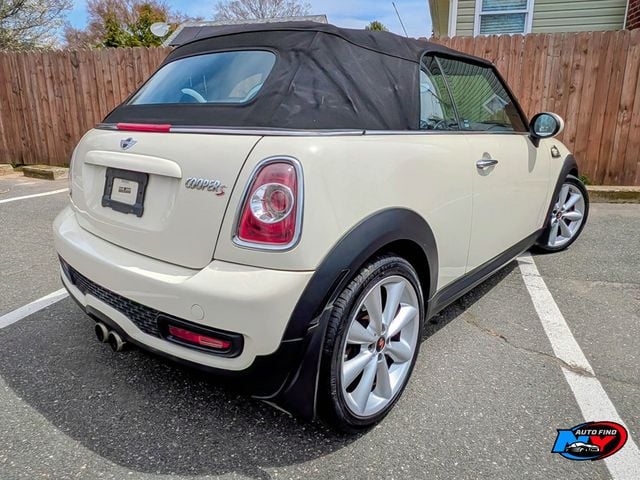 2013 MINI Cooper S Convertible CLEAN CARFAX, 6-SPD MANUAL, CONVERTIBLE, SPORT PKG, 17" WHEELS - 23000110 - 5