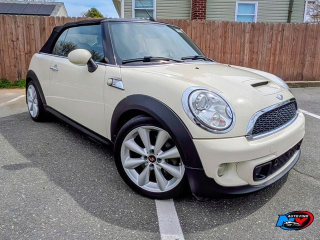 2013 MINI Cooper S Convertible CLEAN CARFAX, 6-SPD MANUAL, CONVERTIBLE, SPORT PKG, 17" WHEELS - 23000110 - 6