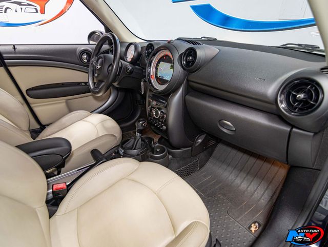 2013 MINI Cooper S Countryman AWD, PAN SUNROOF, NAVIGATION, HEATED SEATS, PREMIUM, LEATHER - 22921376 - 24