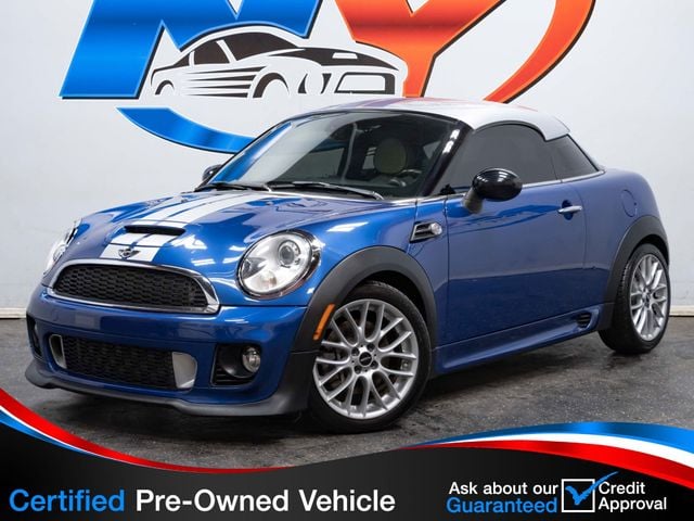 2013 MINI Cooper S Coupe CLEAN CARFAX, 6-SPD MANUAL, NAVI, JCW EXTERIOR & INT, PREMIUM - 22532002 - 0