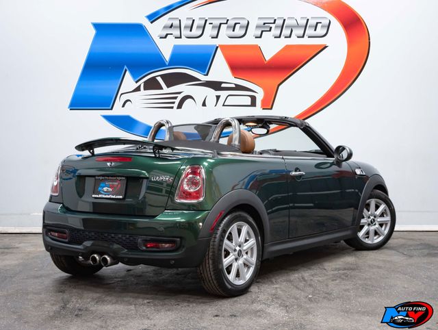 2013 MINI Cooper S Roadster 6-SPD MANUAL, CONVERTIBLE, HEATED SEATS, TOFFEE LEATHER SEATS - 22730147 - 2