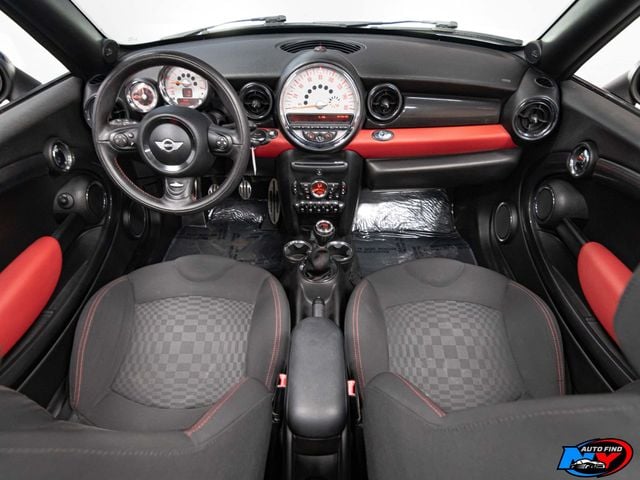 2013 MINI Cooper S Roadster CLEAN CARFAX, CONVERTIBLE, 6-SPD MANUAL, JCW APPEAR PKG - 22744715 - 1