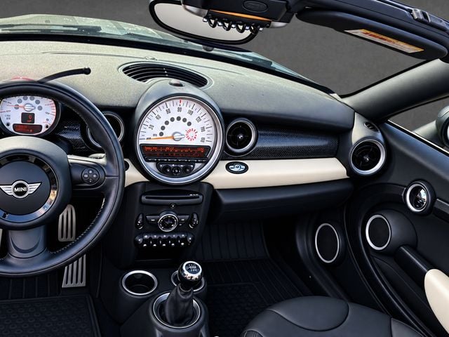 2013 MINI Cooper S Roadster CONVERTIBLE, 6-SPD MANUAL, HEATED SEATS, ALLOY WHEELS - 23098695 - 2