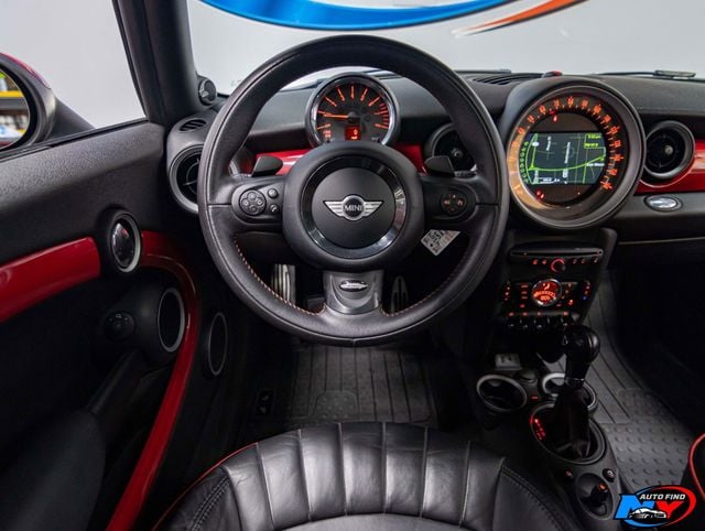 2013 MINI John Cooper Works CLEAN CARFAX, PAN SUNROOF, NAVI, HARMAN KARDON SOUND, LEATHER - 22921543 - 12