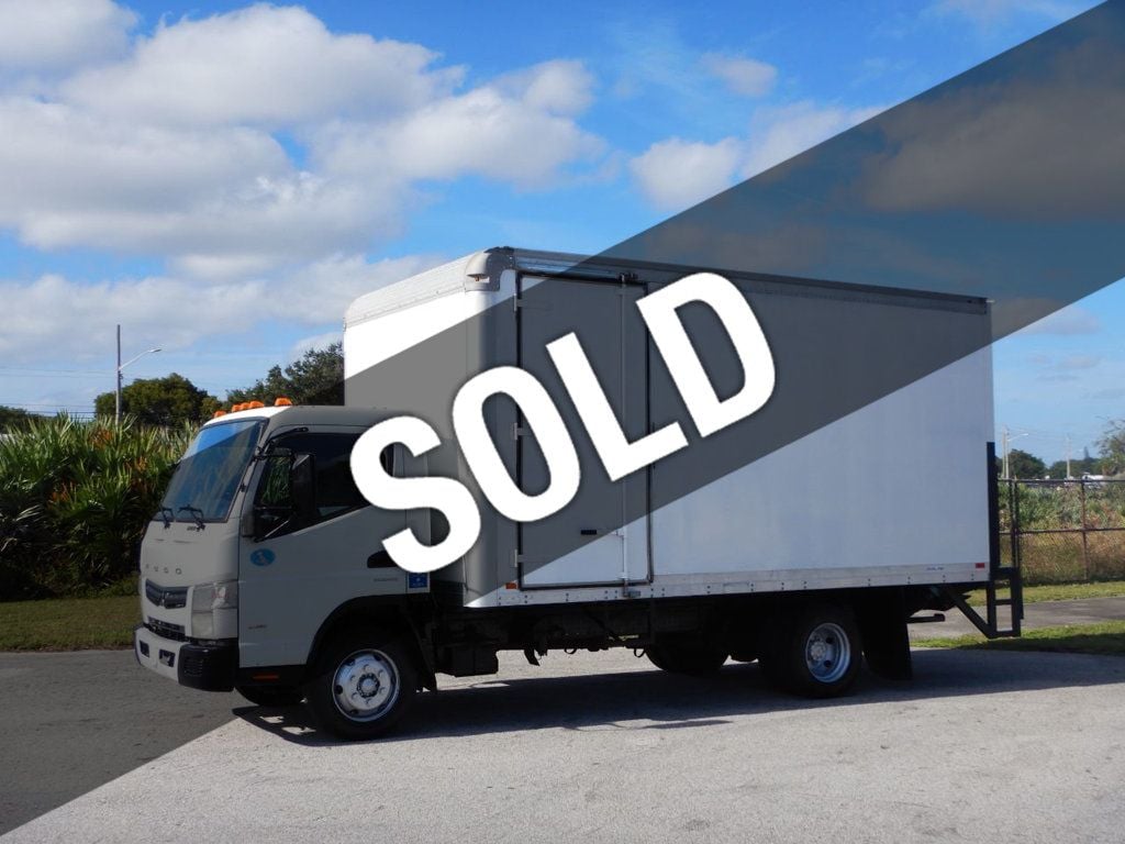 2013 Used Mitsubishi Fuso FE160 Box Truck 16ft at Florida Truck Only  Serving Pompano Beach, IID 22208973