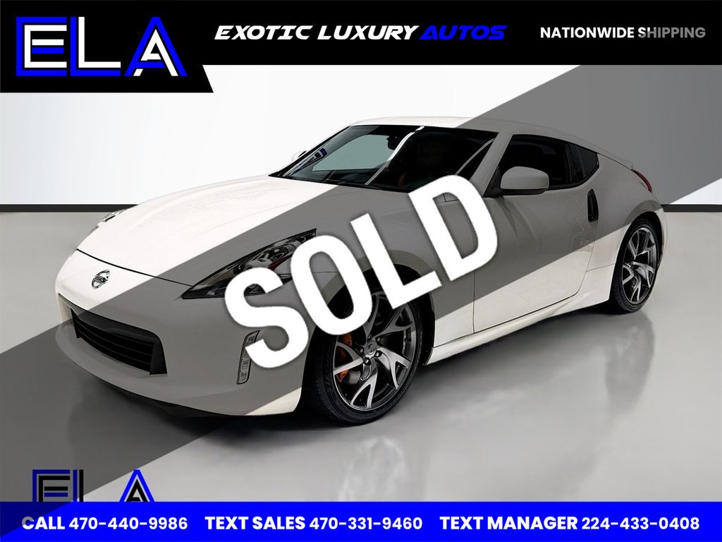 2013 Nissan 370Z ORANGE GUTS! TOO CLEAN! ! WHEEL PACK! NAVI! REAR CAM! S MODE - 22916817 - 0