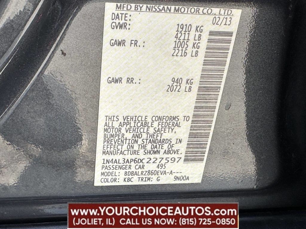 2013 Nissan Altima 4dr Sedan I4 2.5 S - 22902265 - 17