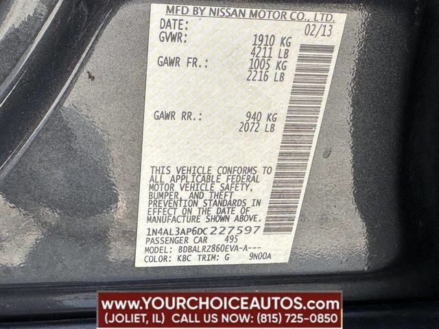 2013 Nissan Altima 4dr Sedan I4 2.5 S - 22902265 - 17