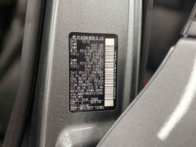 2013 Nissan JUKE 5dr Wagon CVT SL AWD - 22978710 - 38