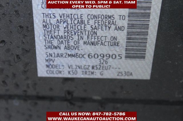 2013 Nissan Pathfinder 4WD 4dr SL - 22946493 - 9